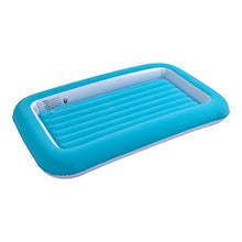 Load image into Gallery viewer, Avenli 85410 Kids Airbed / Single Size Flocked Air Mattress / Blue Coloured / 152cm x 89cm x 17.5cm
