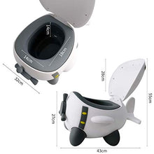 Load image into Gallery viewer, Potty Training Toilet Chair Baby: Toddler Toilets Trainer with Lid - Mini Pottie for Infant Boys Girls - Little Toilet Seat Potty Train with Soft Cushion & Removable Pot for 1-3 Years Old Kids | White