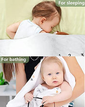 Load image into Gallery viewer, Trongle Baby Monthly Milestone Blanket, Premium Fleece Ultra Soft Baby Milestone Mat for Newborn Boy Girl, Baby Age Blanket with 4 Photograph Décor, Unisex Shower Gifts Wrap Set for Xmas (120x100cm)
