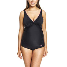 Load image into Gallery viewer, Zoggs Women's Hayman Maternity Scoopback Swim Suit - Black, 14/38"