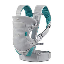 Load image into Gallery viewer, Infantino Flip 4-in-1 Light & Airy Convertible Carrier - Breathable, 4 Positions, Lumbar Support, Adjustable Waist Belt, Head Support, Ergonomic Seat, Adjustable Waistband, Plush Straps