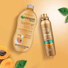Load image into Gallery viewer, Garnier Summer Body Gradual Tan Moisturiser Deep 250ml, For A Radiant, Sun Kissed Glow, Suitable For Face & Body, 24 Hour Hydration & A Natural Even Tan, Fast Absorption, Vegan Formula
