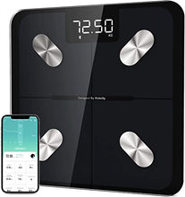 Load image into Gallery viewer, Etekcity Smart Bathroom Scales for Body Weight, Precision Digital Weighing Scales with BMI and Body Fat, Zero - Current Mode & Baby Mode, Large LED Display, Free Smartphone App, Batteries Included