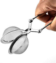 Load image into Gallery viewer, 3 Pack Snap Ball Tea Strainer Tea Infuser Stainless Steel Tea Filter Tea Holder with Handle for Loose Leaf Tea and Mulling Spices