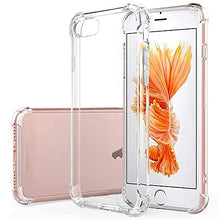 Load image into Gallery viewer, Hually Case for iPhone 7, iPhone 8 Case, iPhone SE 2022 Case, iPhone SE 2020 Case,Crystal Clear Shock-Absorption Protective Cover,Transparent TPU Anti-Scratch Case for iPhone 7/8/SE 2nd&3rd 4.7"