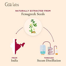 Load image into Gallery viewer, Gya Labs Fenugreek Essential Oil for Hair Growth (10ml) - Pure, Therapeutic Grade Fenugreek Oil - Perfect for Aromatherapy, Hair Growth, Dry Scalp, Irritated Skin - Use for Diffusion, Skin or Hair