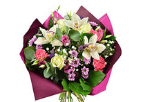 Load image into Gallery viewer, Sara,Fresh Flowers-Next Day Free UK Delivery -Sara Bouquet is a Beautiful Hand Tied for All Occasion.Birthday- Thank You- Congratulation