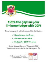 Load image into Gallery viewer, New 11+ CEM Revision Question Cards: Verbal Reasoning Cloze - Ages 10-11: superb revision for the 2022 tests (CGP 11+ CEM)