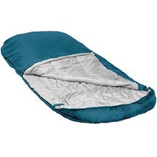 Load image into Gallery viewer, Highlander Kids Sleeping Bag For Camping, Hiking, Travelling, Indoor or Sleepover | Lightweight 882g | Rectangular Style | Toddler - Junior | Warm Snuggle Sleep Bags