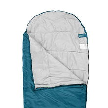 Load image into Gallery viewer, Highlander Kids Sleeping Bag For Camping, Hiking, Travelling, Indoor or Sleepover | Lightweight 882g | Rectangular Style | Toddler - Junior | Warm Snuggle Sleep Bags