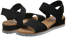 Load image into Gallery viewer, Skechers Women's Desert Kiss Ankle Strap Sandals, Black, 6 UK