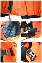 Load image into Gallery viewer, Dog Backpack for Hiking, Multifunctional Dog Day Pack Zippered Travel Dog Saddle Bag Outdoor Hiking Backpack with 2 Capacious Side Pockets for Small Medium Large Dogs Orange XS