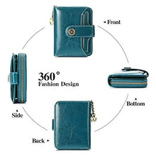 Load image into Gallery viewer, SENDEFN Purses for Women Genuine Leather Small Bifold Compact Womens Wallet with RFID Protection
