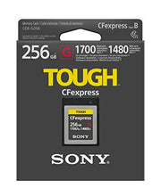Load image into Gallery viewer, Sony 256GB TOUGH CFexpress Card Type B Ultra Speed Memory Card (Read: 1700MB/s Write: 1480MB/s) - CEB-G256/J SYM