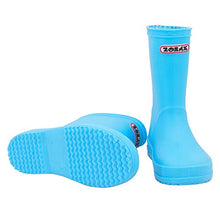 Load image into Gallery viewer, Zorax - UK6 Kids - EU24 - Blue Boys Girls Waterproof Non-Slip Kids Wellies Unisex Children Wellington Boots Motorbike Rain Boots Kids Rain Shoes