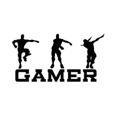 Load image into Gallery viewer, Quanyuchang Gamer Wall Decal, Game Wall Stickers Murals, Vinyl Art Design Gamers World Wall Decor for Teen Kids Boys Bedroom Playroom Home Decoration Wallpaper