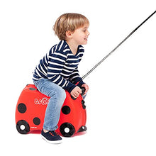 Load image into Gallery viewer, Trunki Children’s Ride-On Suitcase & Hand Luggage: Harley Ladybug (Red)