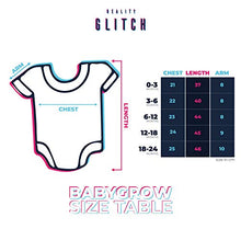 Load image into Gallery viewer, Reality Glitch Shh.. I'm Watching Football with Daddy Funny Newborn Baby Grow Gift (3-6 Months, White)