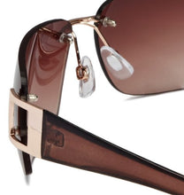 Load image into Gallery viewer, Eyelevel Lydia 2 Rimless Women's Sunglasses Brown One Size