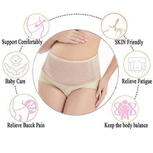 Load image into Gallery viewer, SIYWINA Maternity Belt Pregnancy Support Belt Bump Band Abdominal Support Belt Belly Back Bump Brace Strap Beige