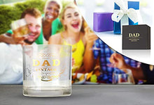 Load image into Gallery viewer, Father's Day Gifts Dad,550ml(18.6oz) Super Capacity Dad Lowball Glass Tumbler Dad Beer Glass,New dad Gifts Glass,Dad Lowball Glass Tumbler,Dad Birthday Gifts ,Present for Dads | Step Dad