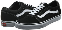 Load image into Gallery viewer, Vans Women's Wm Ward Sneaker, Black Suede Canvas Black White Iju, 6 UK