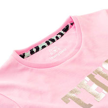 Load image into Gallery viewer, Harry Bear Girls Pyjamas Sleep Slogan Pink 8-9 Years