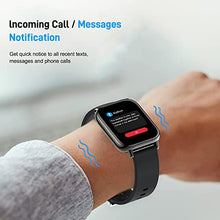 Load image into Gallery viewer, Donerton Smart Watch, 1.69" Touch Screen Fitness Tracker with Heart Rate Sleep Monitor and IP68 Waterproof Sport Watch, Activity Trackers with Pedometer Smartwatch for Men Women for Android
