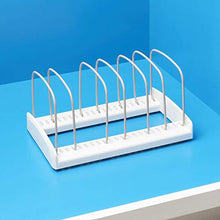 Load image into Gallery viewer, YouCopia StoreMore Adjustable Bakeware Rack Organiser for Baking Tin, Cookie Sheet, and Cutting Board Kitchen Cabinet Storage