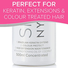 Load image into Gallery viewer, Salt Sulphate Free Hair Shampoo And Conditioner (500ml x2) Sulfate Free Shampoo And Conditioner Sets Hair Aftercare for Extensions, Colour and Keratin Kit Treatment - Sulphate Free Shampoo Conditioner