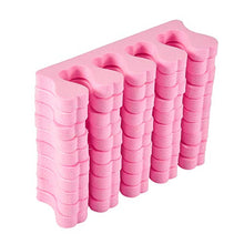 Load image into Gallery viewer, Cetornie 50 Pieces Soft Foam Toe Finger Separators Soft Sponge Toe Finger Dividers Finger Divider Spacer for Nail Art Manicure Pedicure Gel Polish Coating Painting