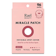 Load image into Gallery viewer, Rael Acne Pimple Healing Patch - Absorbing Cover, Invisible, Blemish Spot, Hydrocolloid, Skin Treatment, Facial Stickers, Two Sizes, Blends in with skin (96 Patches)