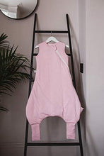 Load image into Gallery viewer, Tommee Tippee Baby Sleep Bag with Legs, The Original Grobag Steppee, Baby Romper Suit, Soft Cotton-Rich Fabric, 6-18m, 1.0 Tog, Pink Marl