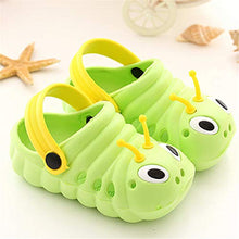 Load image into Gallery viewer, TMEOG Baby Sandals, Boys Girls Sandals Clogs Cute Caterpillar Slip On Lightweight Kid's Beach Slipper
