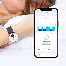 Load image into Gallery viewer, Withings Steel HR - Hybrid Smartwatch - Activity Tracker with Connected GPS, Heart Rate Monitor, Sleep Monitor, Smart Notifications, Water Resistant with 25-day battery life