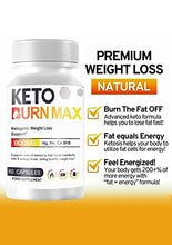 Load image into Gallery viewer, Keto Burn Max - Ketogenic - Best Weight Loss Support for Men & Women - 2 Month Supply - Fitness Hero Supplements