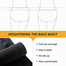 Load image into Gallery viewer, INNERSY Maternity Knickers Womens Cotton Pregnancy Underwear Black Hipster Panties Pack of 5 (UK12, Black)