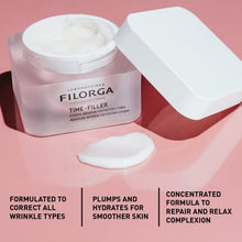 Load image into Gallery viewer, Filorga Time-Filler Wrinkle Correction Moisturizing Skin Cream, Anti Aging Formula to Reduce and Repair Face and Eye Wrinkles and Fine Lines, 1.69 fl. oz.