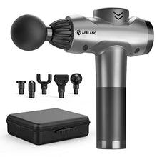 Load image into Gallery viewer, AERLANG Massage Gun, Deep Tissue Muscle Massager for Athletes, 8H Rechargeable Percussion Massager, 30Db Super Quiet Hand-Held Massager with Carrying Case, 24V High-Intensity Vibration