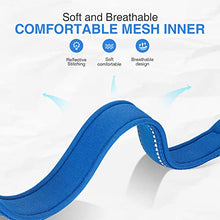 Load image into Gallery viewer, Reflective Dog Collars for Small Medium Large Dogs, Adjustable Nylon Dog Collar with Soft Neoprene Padding Breathable Durable Pet Collar, Navy Blue, M