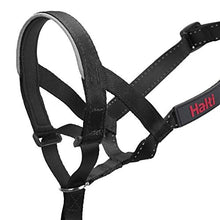 Load image into Gallery viewer, HALTI Headcollar Size 3 Black, UK Bestselling Dog Head Harness to Stop Pulling on the Lead, Easy to Use, Padded Nose Band, Adjustable & Reflective, Professional Anti-Pull Training Aid for Medium Dogs