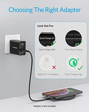 Load image into Gallery viewer, Anker Wireless Charger, PowerWave Pad Qi-Certified 10W Max for iPhone 12, 12 Mini, 12 Pro Max, SE 2020, 11, 11 Pro, AirPods, Galaxy S20 (No AC Adapter, Not Compatible with MagSafe Magnetic Charging)