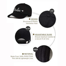 Load image into Gallery viewer, LADY&HOME Set of 6 Hens Party Cap, Bride and Bride Tribe Baseball Caps, Best Gift for Bachelorette Party, Bridal Party, Wedding, Embroidered Adjustable Cotton Truck Caps