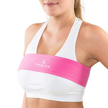 Load image into Gallery viewer, DREAM SLIM No-Bounce High-Impact Breast Support Band Extra Sports Bras for Women Adjustable Straps, Pink, L