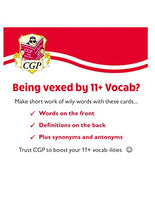 Load image into Gallery viewer, New 11+ Vocabulary Flashcards - Ages 10-11: perfect practice for the 2022 tests (CGP 11+ Vocabulary Flashcards)