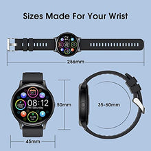 Load image into Gallery viewer, Smart Watch for Men, 1.3''Round Touch Screen Watches Men for Android iOS, 24 Sport Modes IP68 Waterproof Fitness Tracker with Heart Rate and Sleep Monitor Calorie Stopwatch and Pedometer Fitness Watch