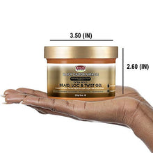 Load image into Gallery viewer, African Pride Black Castor Miracle Braid Lock Twist Gel 8 oz