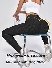 Load image into Gallery viewer, Voqeen TIK Tok Leggings for Women Scrunch Butt Lift High Waisted Yoga Pants Bubble Leggings Gym Leggings for Workout Running