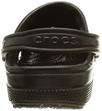 Load image into Gallery viewer, Crocs Unisex's Classic Printed Floral Clog, Black, 10 UK Men/11 UK Women