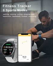 Load image into Gallery viewer, LIGE Smart Watch for Men, Fitness Tracker 1.32 Touch Screen Fitness Watch with Heart Rate Sleep Monitor, Activity Trackers IP68 Waterproof Smartwatch for iOS Android Blue